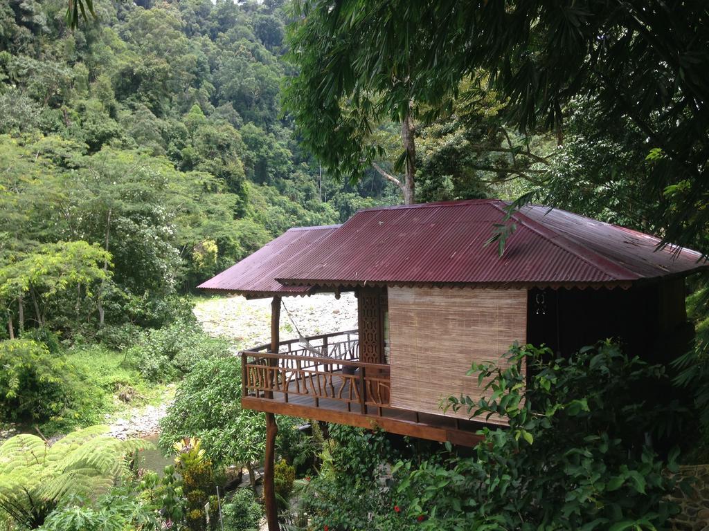 Kupu Kupu Garden Guest House & Cafe Bukit Lawang Exterior foto